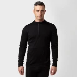 Mens' Long-sleeve Thermal Zip Top