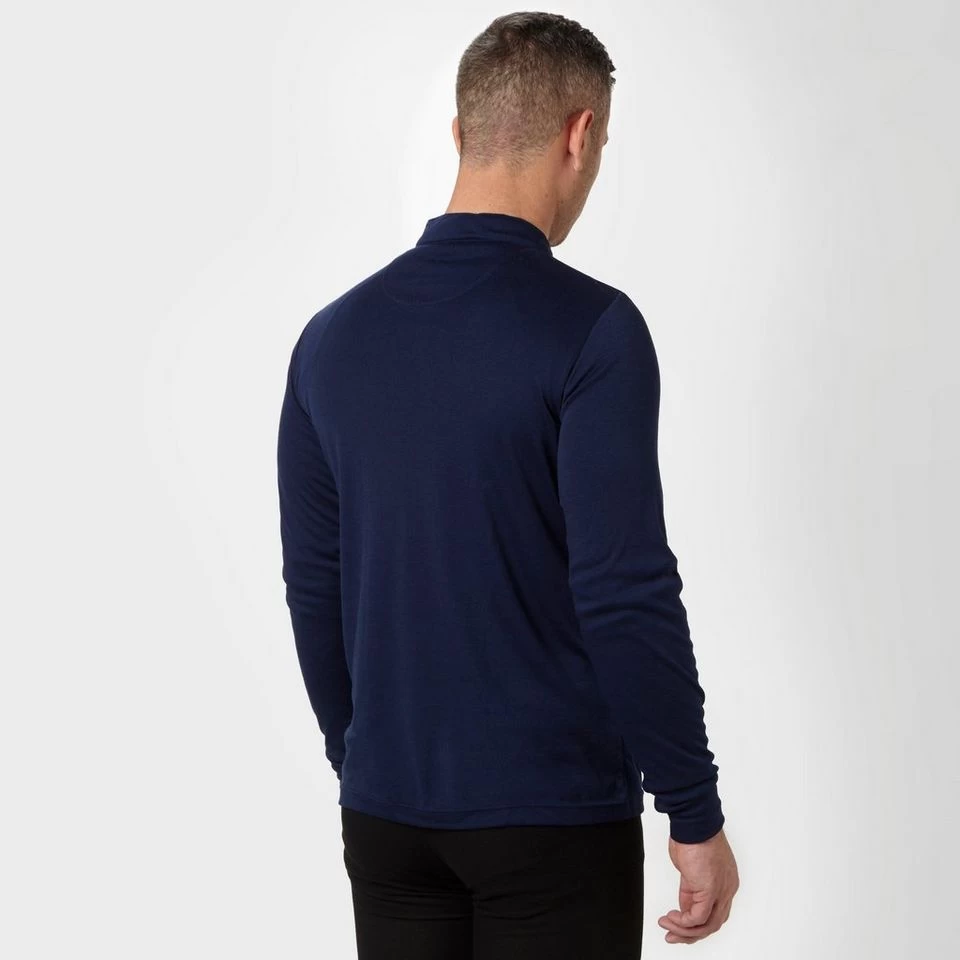 Mens' Long-sleeve Thermal Zip Top 2 Mens' Long-sleeve Thermal Zip Top - Image 2