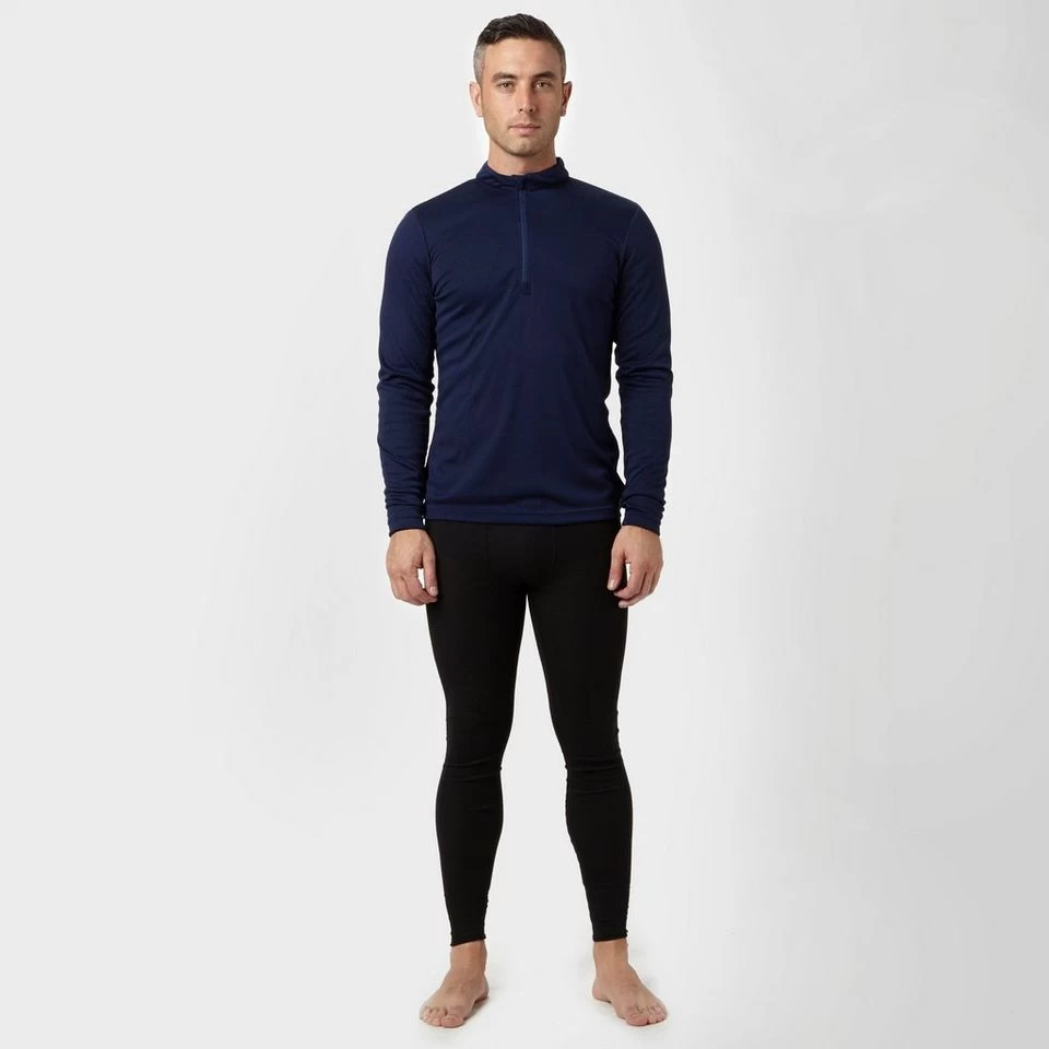 Mens' Long-sleeve Thermal Zip Top 3 Mens' Long-sleeve Thermal Zip Top - Image 3