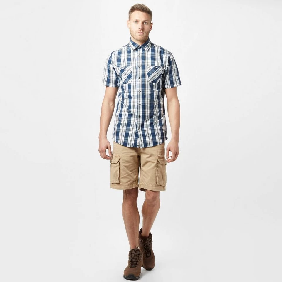 Men's Checked Short-Sleeve Shirt 3 Men's Checked Short-Sleeve Shirt - Image 3