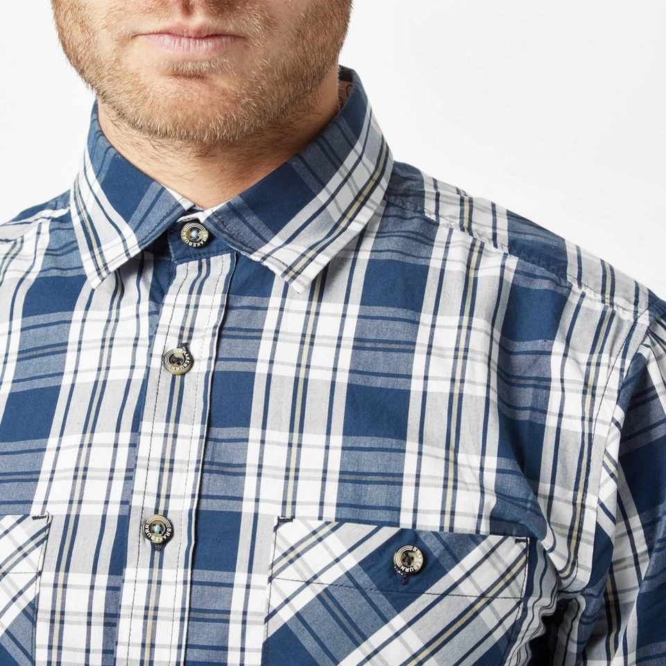 Men's Checked Short-Sleeve Shirt 4 Men's Checked Short-Sleeve Shirt - Image 4