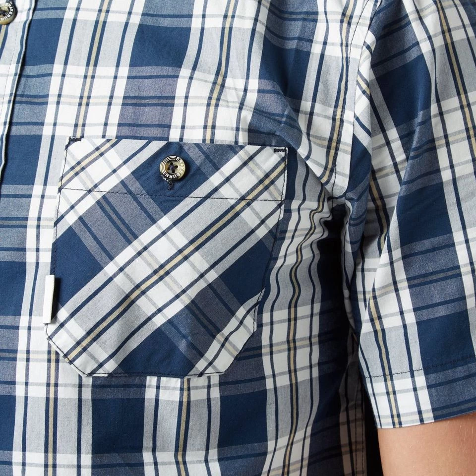 Men's Checked Short-Sleeve Shirt 5 Men's Checked Short-Sleeve Shirt - Image 5