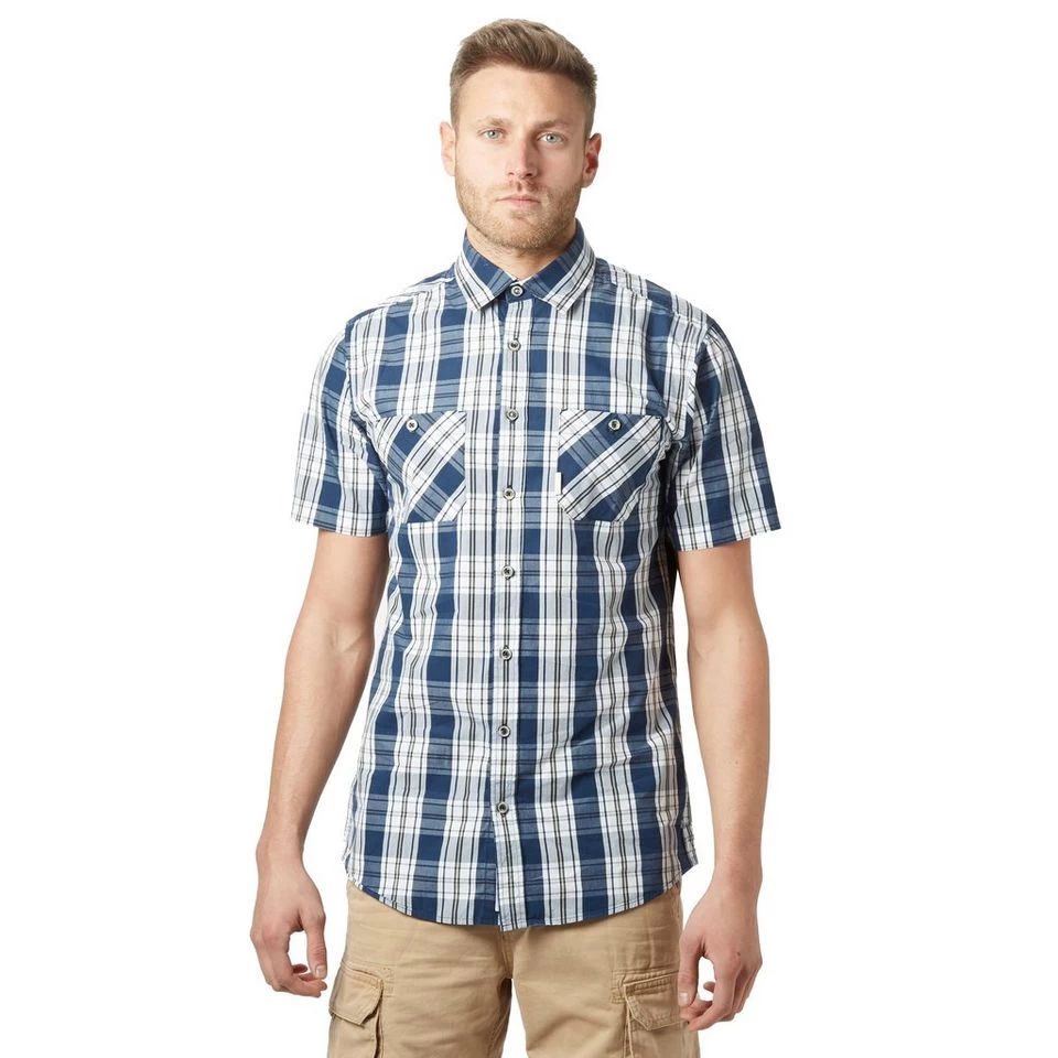 Men's Checked Short-Sleeve Shirt 6 Men's Checked Short-Sleeve Shirt - Image 6