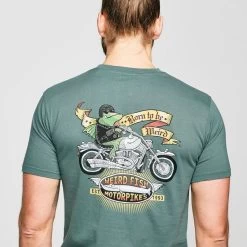 Mens' Motorcycle Frog Art T-shirt -Rab Adventure Deals go 377475 e