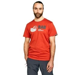 Rab Men's Stance Vintage T-shirt -Rab Adventure Deals go 379401 z