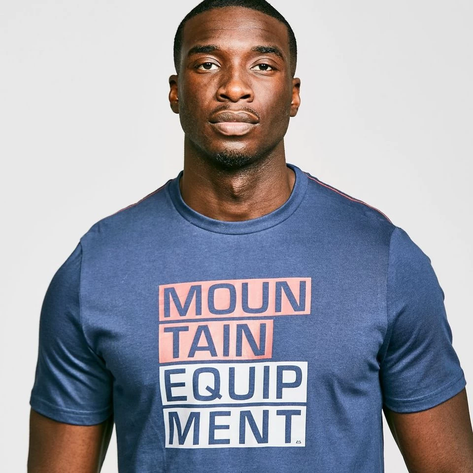 Mountain Equipment Men's Mountain Block Letter T-shirt 4 Mountain Equipment Men's Mountain Block Letter T-shirt - Image 4