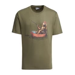 Men's Fishing Bear T-Shirt -Rab Adventure Deals go 534330 u