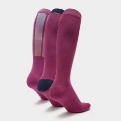Dublin 3 Pack Socks Red Violet Horse Face -Rab Adventure Deals go 591571 c