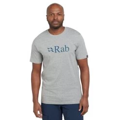 Rab Men’s Stance Logo Short Sleeved T-Shirt -Rab Adventure Deals go 613150 z
